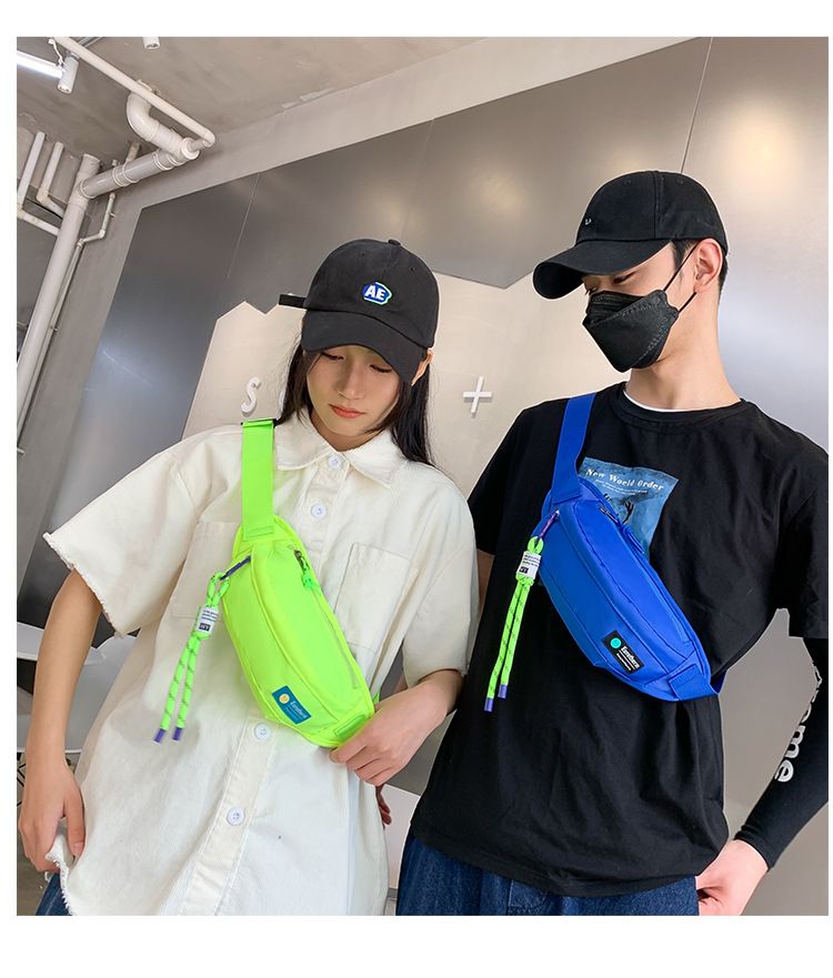 Waist sports running phone multifunctional crossbody men's and women's high-end chest bag, adjustable multi-layer small_voghion.com