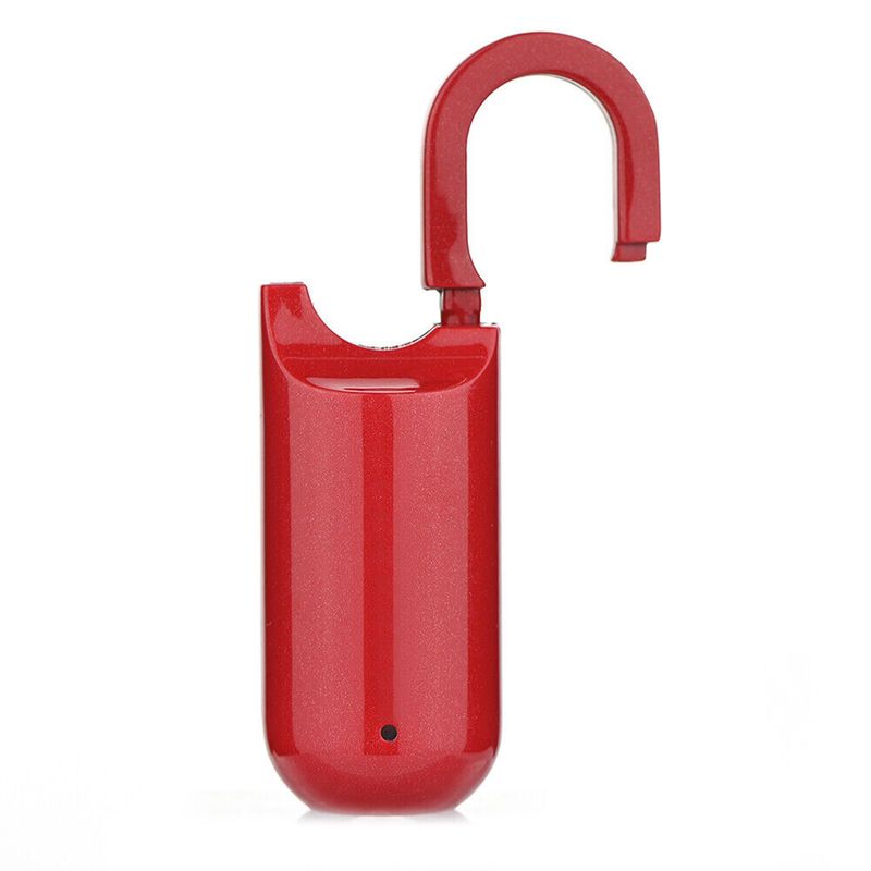 Lucchetto elettronico biometrico per la casa intelligente, lucchetto per impronte digitali, lucchetto senza chiave, ricaricabile tramite USB, antifurto, sicurezza per borse_voghion.com