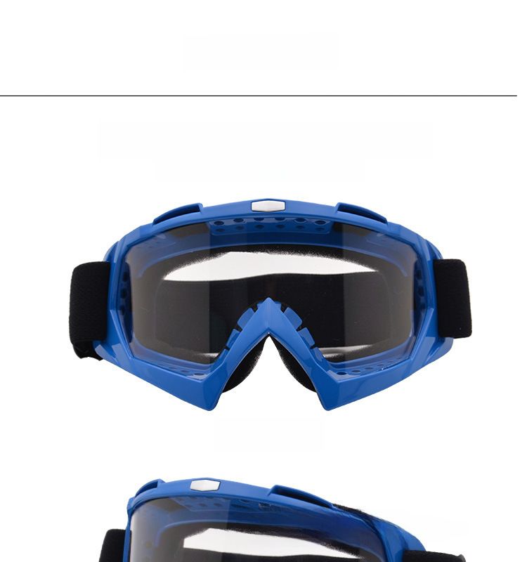 Cycling Eyewear Motorcycle Goggles Outdoor Motorcycle Goggles Cross-country Goggles Helmet Glasses Single-layer Ski Goggles Riding Glasses_voghion.com