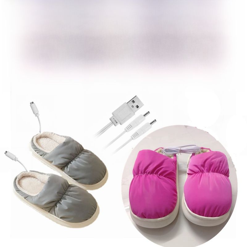 Stivali riscaldanti USB fornitura transfrontaliera produttori di scarpe elettriche 5vusb scarpe elettriche pantofole USB scaldapiedi_voghion.com