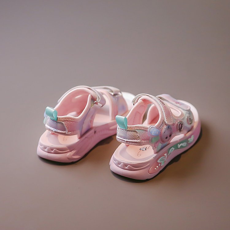 Sandali leggeri per ragazze, scarpe da principessa per la scuola elementare, nuove, versatili, per l'estate delle ragazze_voghion.com