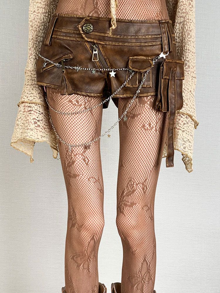 Apocalisse Steampunk Jacquard Rete da pesca Wasteland Farfalla Rosa Ragazza Piccante e piccante Millennium Light Asiatico Americano_voghion.com