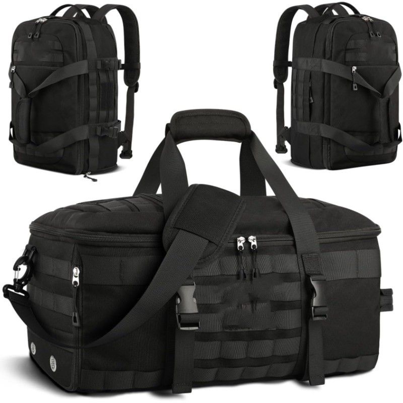 Men's Bags Universal Travel Duffel Bag With Shoe Compartment Gym Bag Unisex 3 In 1 Large Capacity Multifunctional Backpack_voghion.com