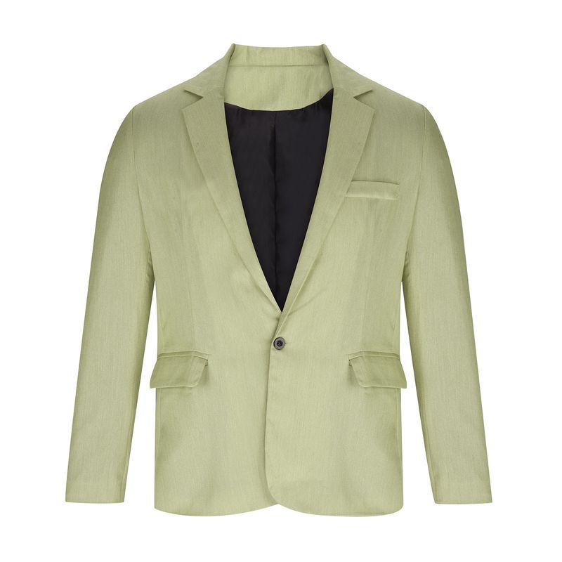 Giacca da uomo con un bottone, stile casual_voghion.com