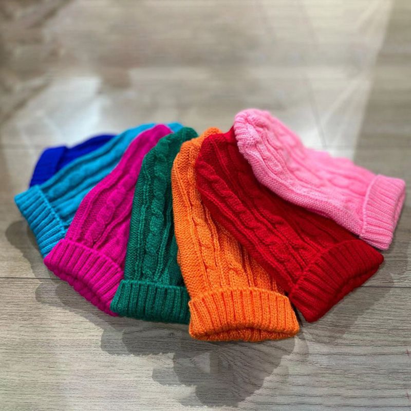 Hund Winterkleidung Gestrickte Haustier Kleidung Für Kleine Mittelgroße Hunde Chihuahua Welpen Haustier Pullover Yorkshire Reine Hund_voghion.com