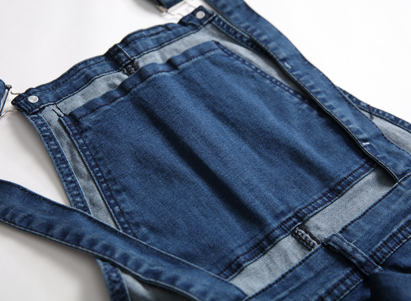 Los pantalones vaqueros de las ligas del dril de algodón de los hombres de la ropa del hombre jadean los mamelucos para los hombres_voghion.com