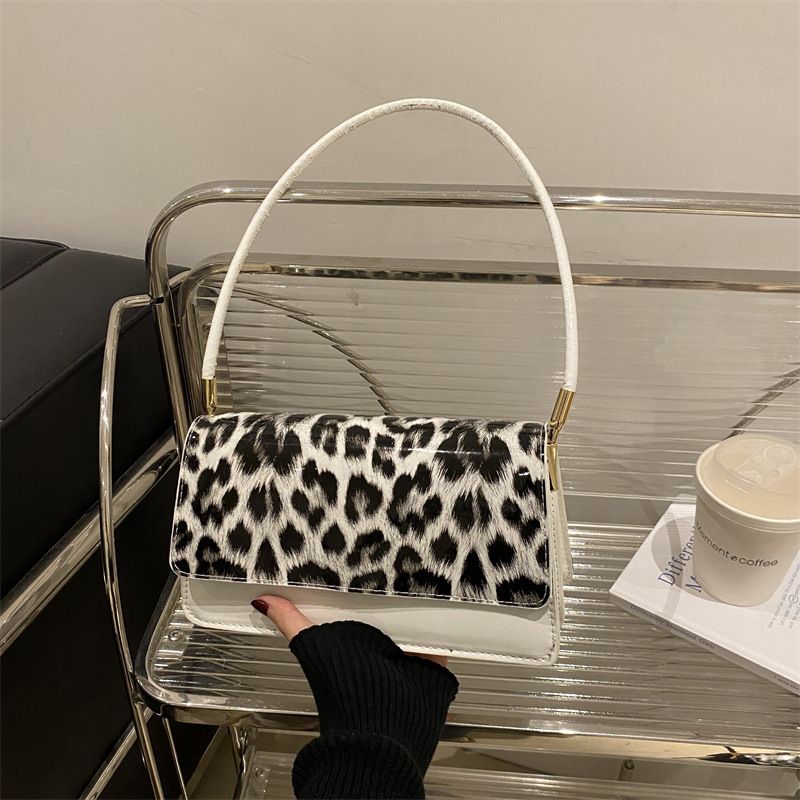 Borse alla moda di quest'anno 2025, nuove borse da donna coreane con stampa leopardata, tracolla a tracolla, piccole, da ascella_voghion.com