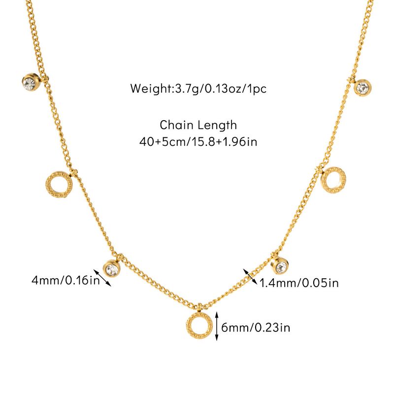 Semplice catena piena di diamanti, ciondolo di perla a forma di cuore, collana in acciaio al titanio, zircone intarsiato da donna._voghion.com