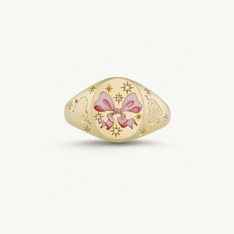 Set di gioielli da donna con anello e orecchini a farfalla in acciaio inossidabile placcato oro 18 carati, leggero, elegante e dal design unico per donne e uomini._voghion.com
