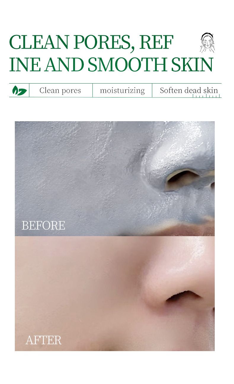 Trattamenti e maschere Maschera di fango al carbone di bambù ADMD speciale Stick detergente profondo che restringe i pori e rimuove i punti neri Maschera di fango_voghion.com