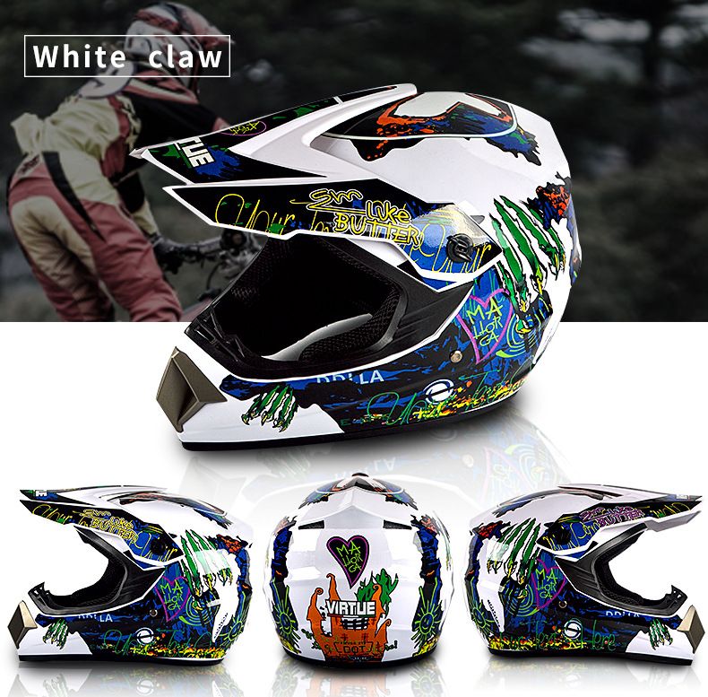 Casco eléctrico de cross country para playa, para descenso de montaña, casco integral para niños y adolescentes, casco de kart_voghion.com