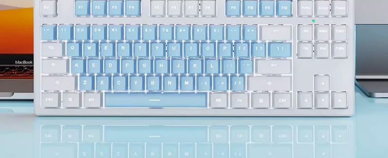 Forerunner MT87/MT108 Wireless Bluetooth Three-Mode Mechanical Keyboard High Aesthetic Office Gaming Dedicated_voghion.com