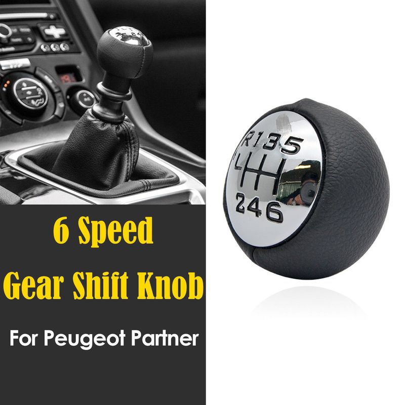 Κεφαλή αλλαγής ταχυτήτων με 6 ταχύτητες για Peugeot 307 308 407 5008 807 Citroen C3 C4 C5 Αξεσουάρ αυτοκινήτου_voghion.com