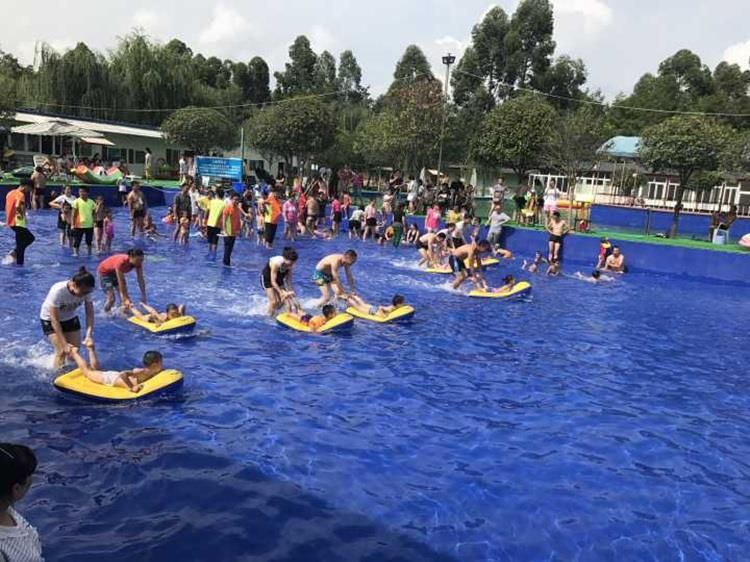Planche de surf pour enfants, flotteur de natation pour piscine de plage, planche de ski nautique de sauvetage allongée, radeau flottant_voghion.com