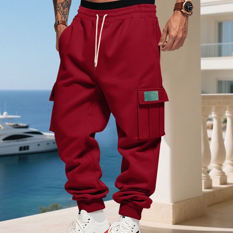Tactical Cargo Joggers – Fleecegefütterte Arbeitshose für Herren mit mehreren Taschen und verstellbaren Bündchen (S-3XL)_voghion.com