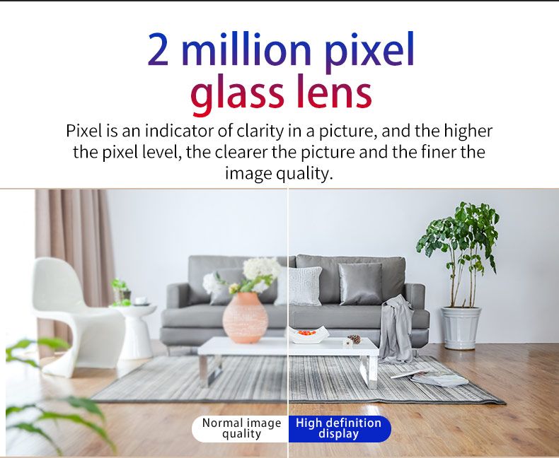 IP 1080P HD Mini Wireless WiFi Motion Detection Smart Home Baby Safety Monitoring Camera_voghion.com