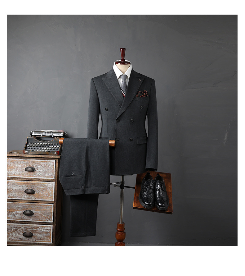Männerkleeder Duebelknäppchen Kostüm Kostüm Hochzäit Bräitchemann Kostümjacket_voghion.com