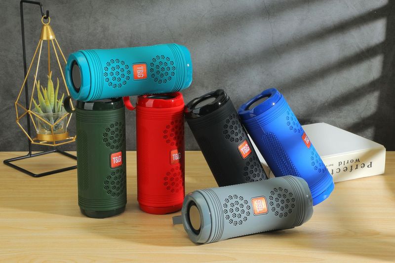 TG617 Silikon-Bluetooth-Lautsprecherbox für Freisprechanrufe, atemberaubende Bass-Sprachübertragung, neuer Komfort im Freien_voghion.com