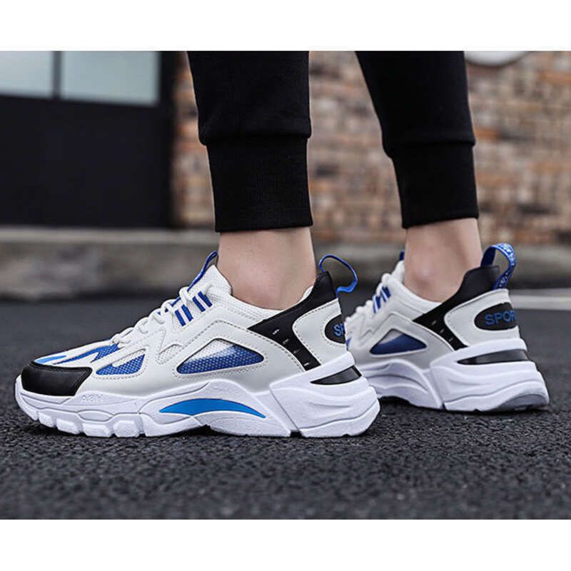Herren Neue koreanische Version Casual Dickbesohlte Herren Modische Sport Running Dad Trendy Schuhe Herren_voghion.com