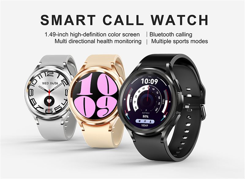 Nuovo Smart Watch Bluetooth con risposta al telefono, orologio da uomo e da donna, con intelligenza artificiale e monitoraggio della salute, per Android e iOS_voghion.com