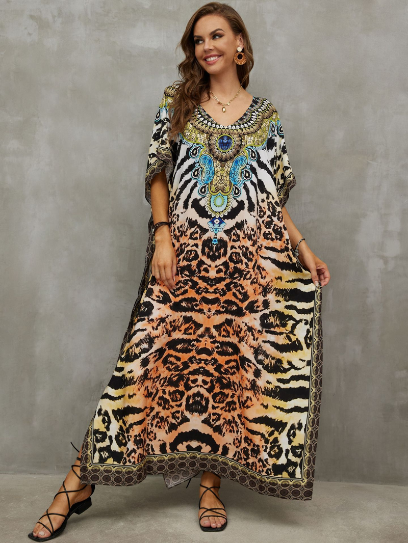 Woman seaside holiday swimsuit women's bikini cover beach skirt to wear._voghion.com