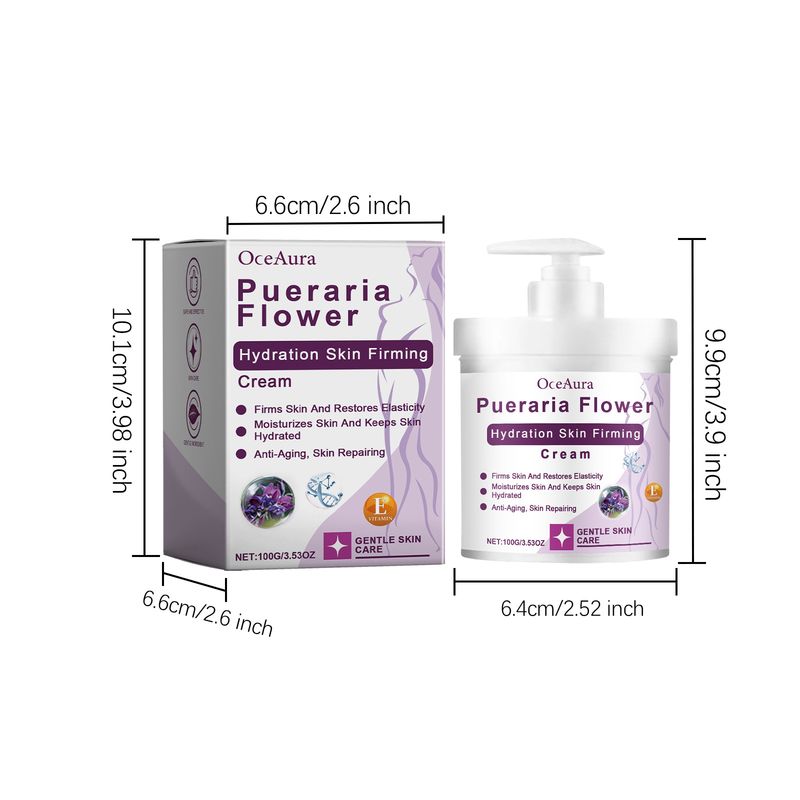 Crème hydratante Pueraria, lotion corporelle hydratante et hydratante pour le rajeunissement de la peau_voghion.com