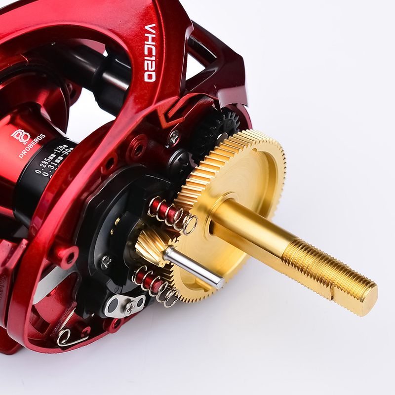 Long Casting Water Drop 3+1BB Magnetic Brake Lure 7.2:1 Anti-Line Explosion Black Fishing Reel_voghion.com
