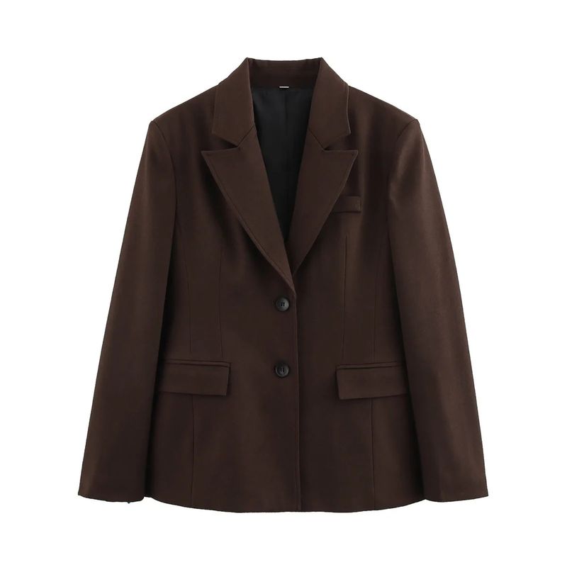 2025 Spring Autumn New Women's Style Casual Slimming Blazer And Skirt Set For Women_voghion.com