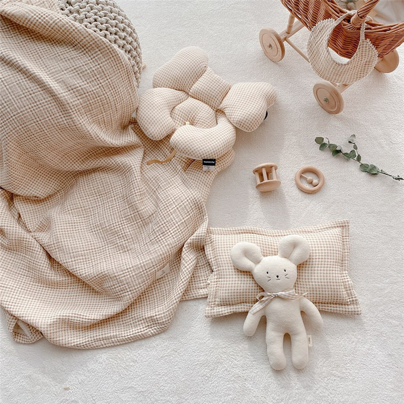 Beruhigendes Baby-Schlafspielzeug, kleine Bärenmaus, Bambi-Hirsch, Kindergeschenkpuppe_voghion.com