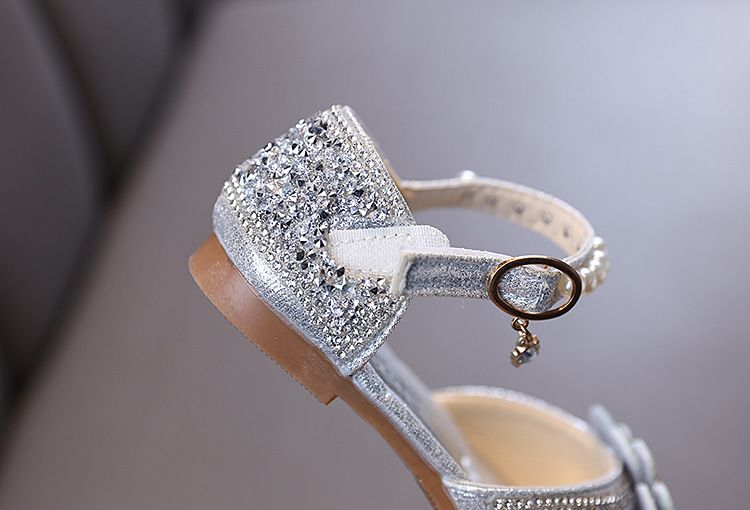 Neu Dame Baby Mädchen Mädchen Prinzessin Diamant Einzelnen Schuh Schuhe Dance_voghion.com