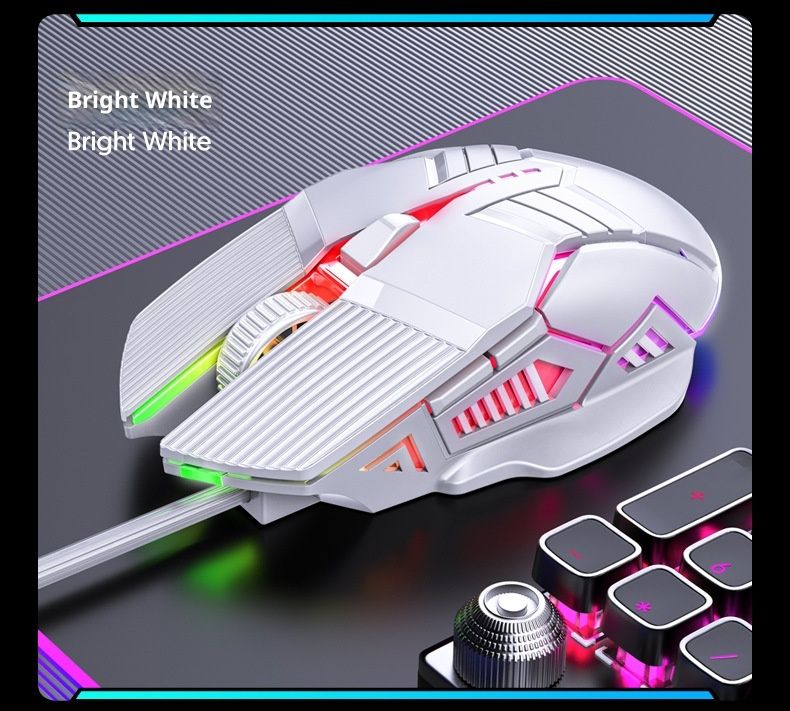 Digitex Digitex New Private Model Wired With Light Silent Mouse For Office And Gaming Universal_voghion.com