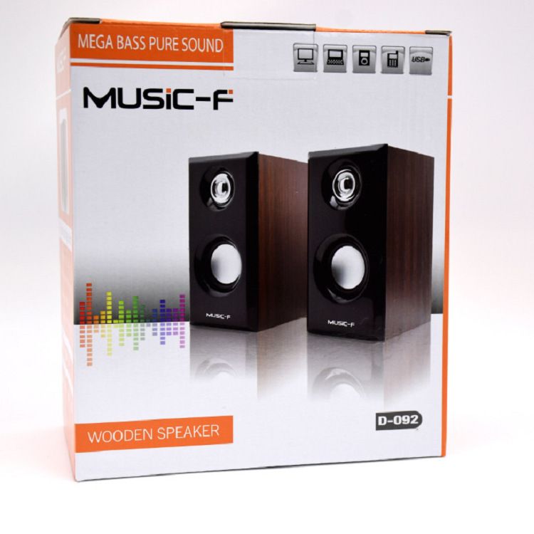 USB zvučnik Stolno prijenosno računalo Audio Drveni subwoofer_voghion.com