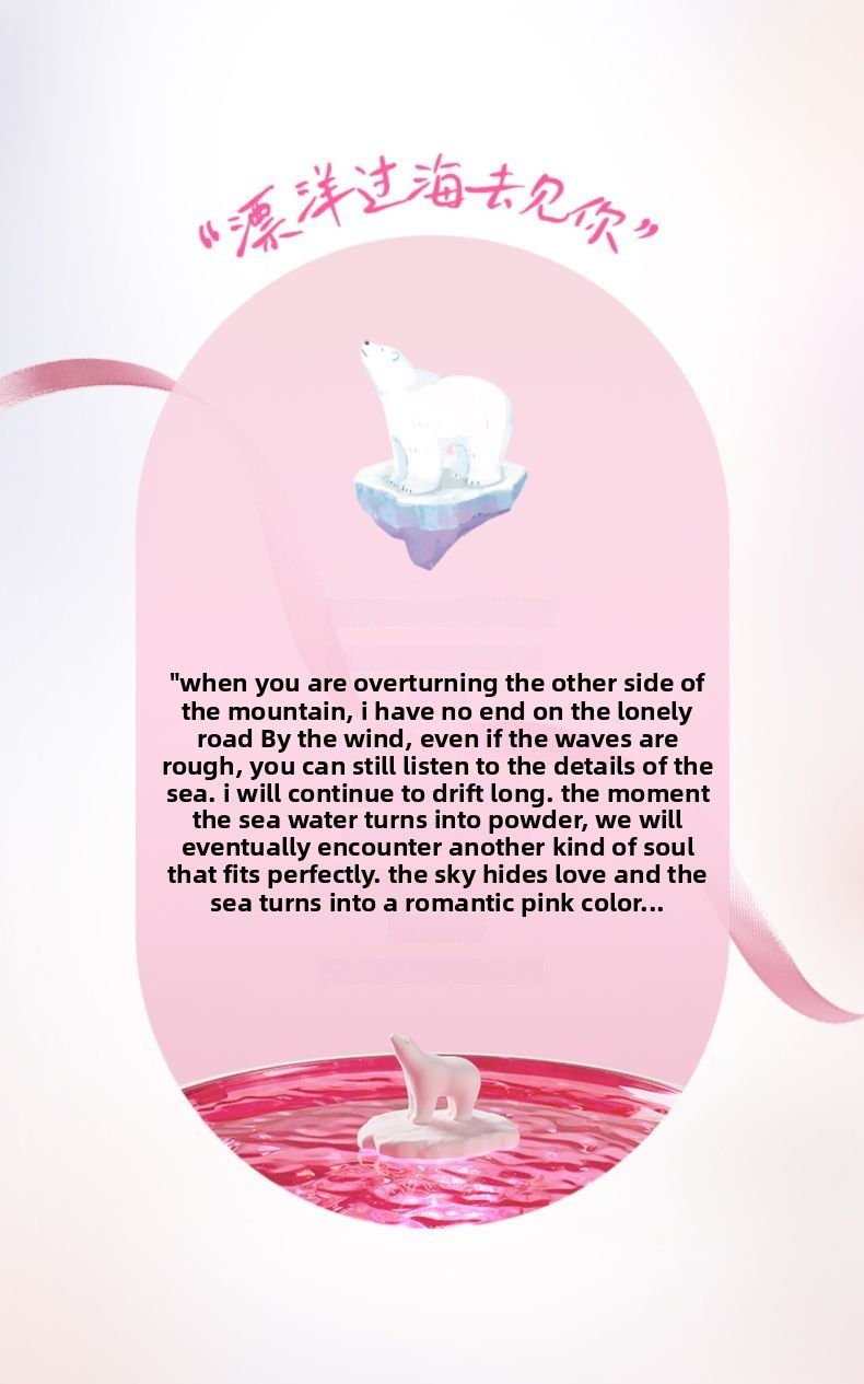 Polar Arctic Ice Ocean Listening To The Sea Bluetooth Wave Projection Lamp High-Value Birthday Gift For Girls Small_voghion.com