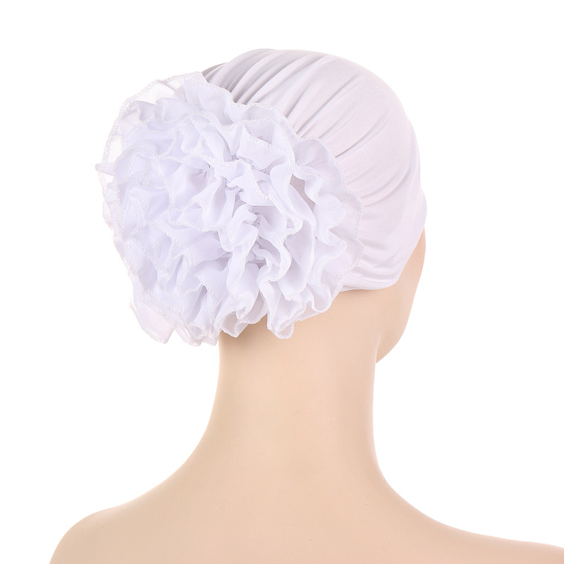 nieuwe veelkleurige plaat bloem groot en klein stuk chiffon hoed mode basis bloemhoed_voghion.com