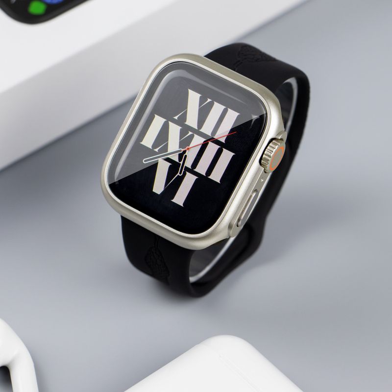 Uhrengehäuse für die Uhr S10 Hardcase PC Sekundenwechsel Ultra Case Gehärteter Film All-in-One-Gehäuse_voghion.com