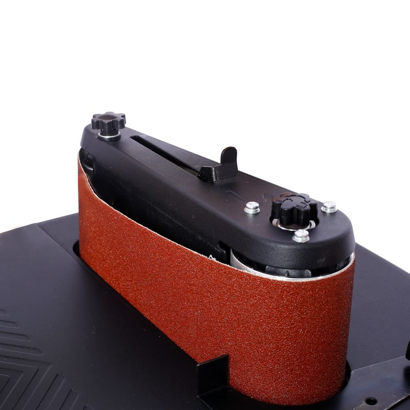 Vertical Oscillating Spindle Sander & Belt Sander, 2 IN 1 Combination Woodworking Machine_voghion.com