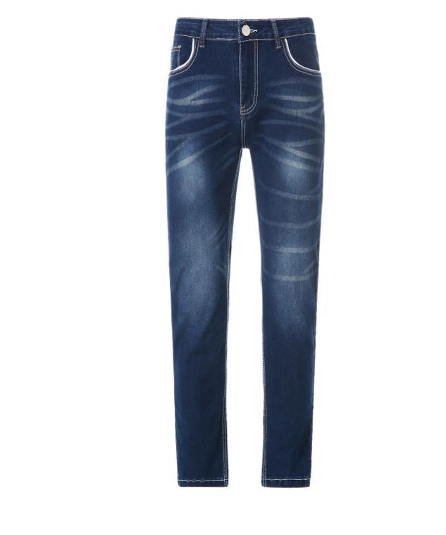 Nouveau style de haute qualité pour hommes Slim Double Line Jeans Gold Classic Tricolor Jeans Nouveau_voghion.com