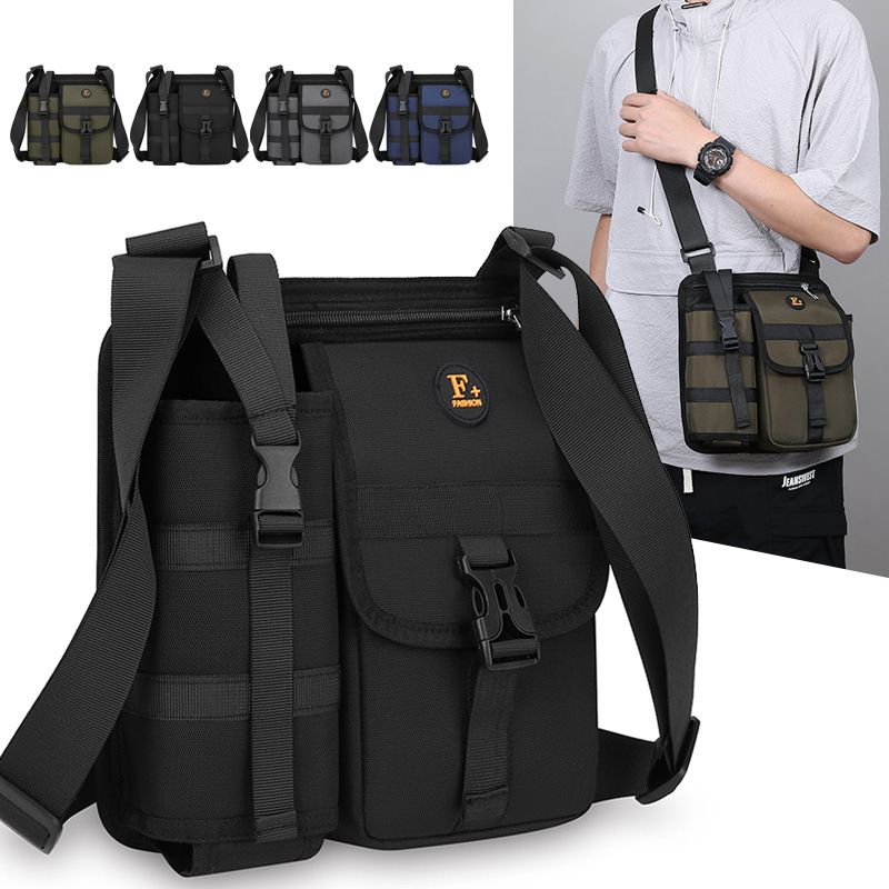 Borsa a tracolla da uomo, nuova, casual, da viaggio, con tracolla singola, resistente, impermeabile, con ombrello, alla moda_voghion.com