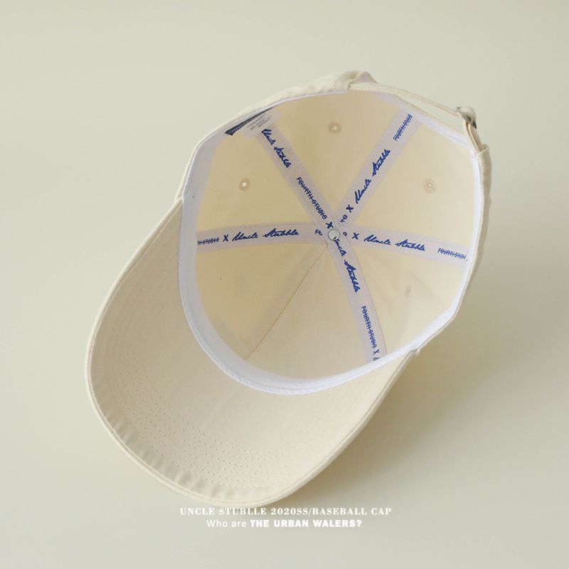 Nuovi cappelli da baseball per uomo e donna, marchio alla moda, originale, con lettera ricamata, berretto a becco d'anatra morbido in stile coreano, versatile per far sembrare il tuo viso piccolo._voghion.com