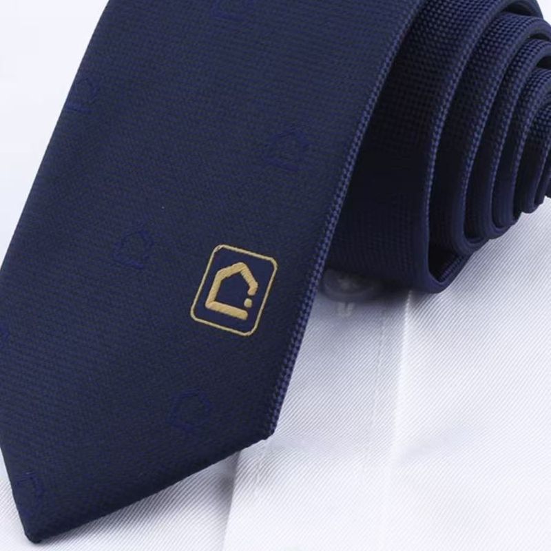 Cravatta da donna personalizzata con cerniera da uomo Lianjia Business da 8 cm gratuita_voghion.com