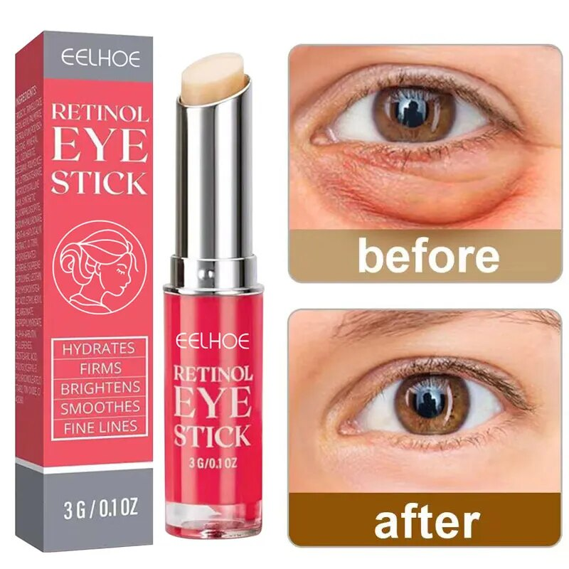 Anti-Wrinkle Eye Cream Stick Retinol Get Rid Of Puffy Dark Circles Lift Eye Area Whitening Moisturizing Repairing Eye Care Stick_voghion.com