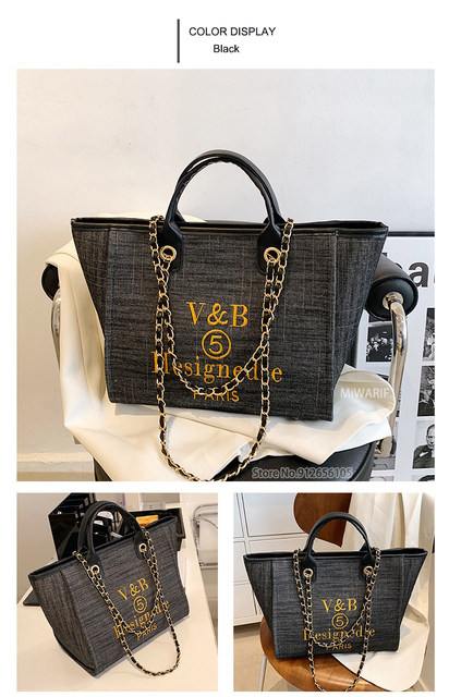 Vielseitige Handtaschen Damentasche 2022 Schulter-Crossbody für Designer Messenger Große Luxus-weibliche tragbare Reißverschluss-Leinwand-Mädchen-Tragetaschen_voghion.com