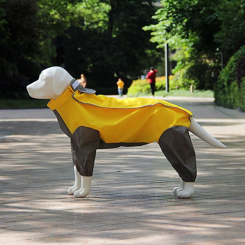 Manteau de pluie imperméable pour chien - Veste imperméable pour chien - Gilet de sécurité pour chien - L_voghion.com