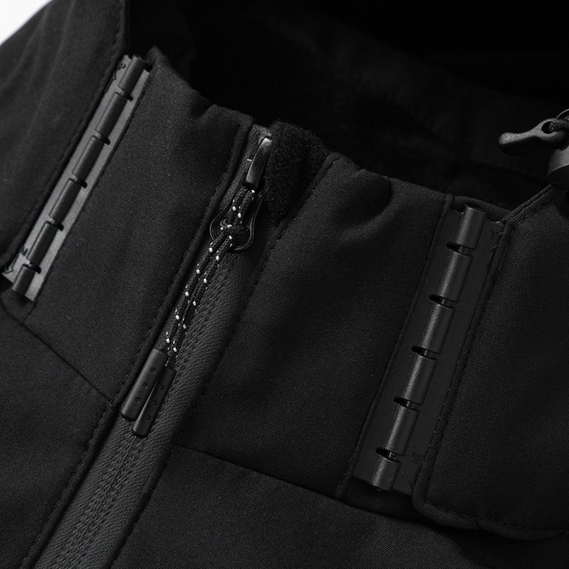 „Lekka kurtka softshell dla mężczyzn – oddychająca i wiatroszczelna odzież robocza do uprawiania turystyki pieszej, narciarstwa i podróży”_voghion.com