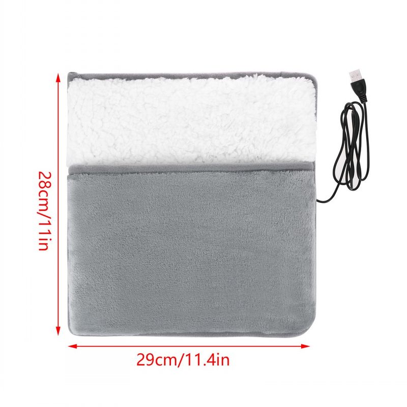 Warm Slippers Feet Warm Slippers Heating Glove USB Electric Heating Pad Winter Hand Foot Warmer Washable Household Foot Warmer_voghion.com