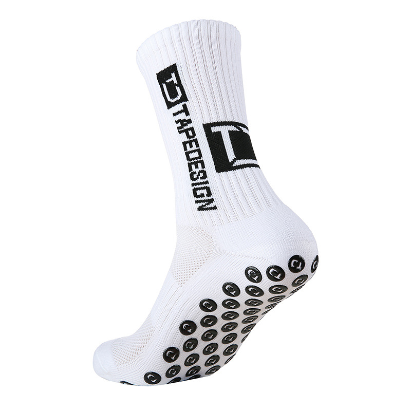 Pro-Grade Football Socks With Cushioned Sole & Anti-Slip Grip – Moisture-Wicking, Odor-Resistant (10 Colors, 100% Nylon, Unisex)_voghion.com
