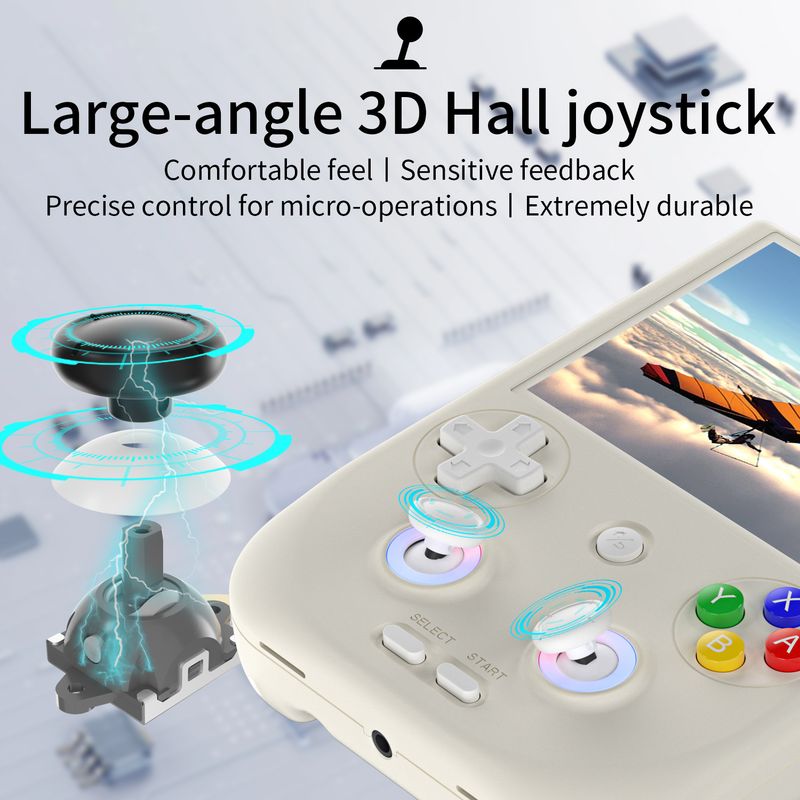 ANBERNICRG406V nouvelle version verticale Android portable arcade nostalgique grand écran console de jeu streaming_voghion.com