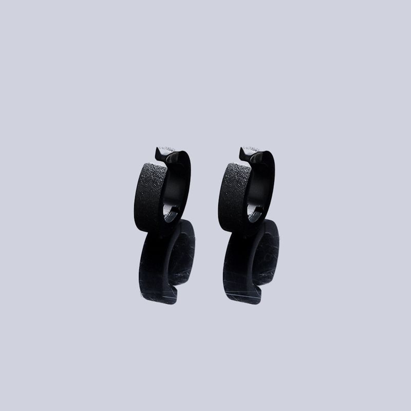 Clip Earrings Titanium Steel Ear Clip Fashion Punk Earrings Without Piercings For Women High End Versatile Ear Bone Clip Simple Earrings_voghion.com