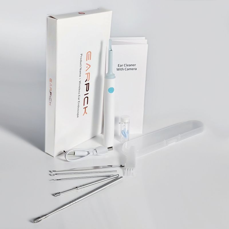 Wireless Stick Adhesive Artifact HD Intelligent Visible Ear Digging Spoon_voghion.com