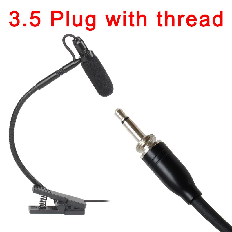 3-pinski 4-pinski XLR saksofonski 3,5 mm vtič mini glasbeni instrument mikrofon vsesmerni tip saksofonski mikrofon IM-20_voghion.com